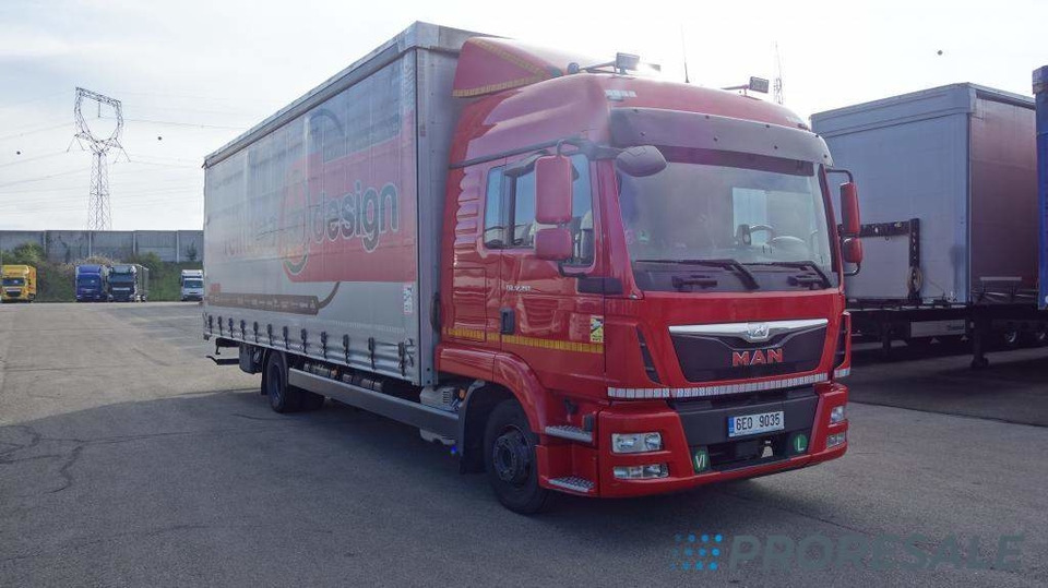 MAN TGL 12.250 EURO 6 valník s plachtou - Kravas automašīna ar tentu: foto 1 MAN TGL 12.250 EURO 6 valník s plachtou - Kravas automašīna ar tentu: foto 1