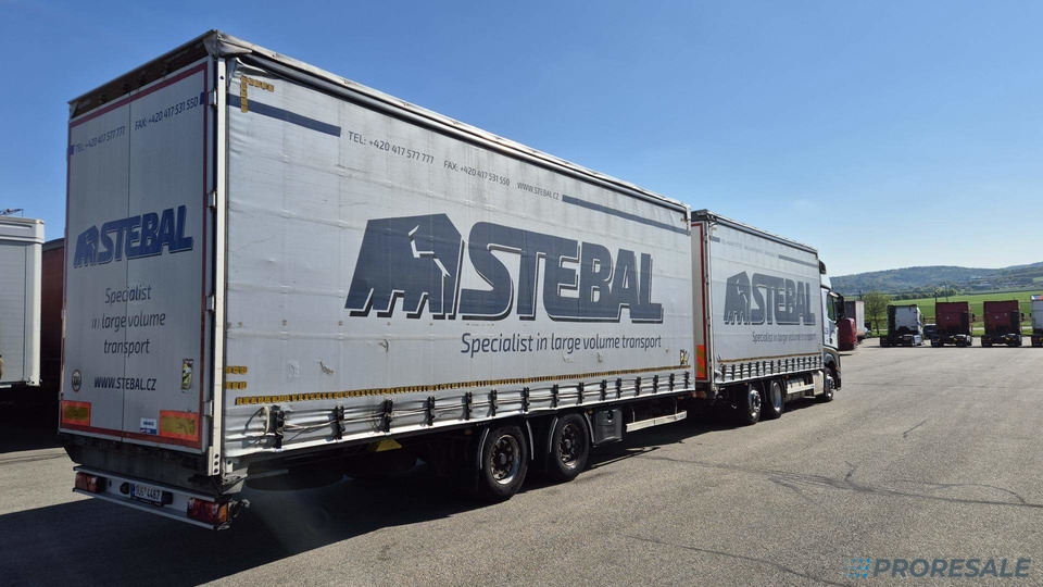 MERCEDES-BENZ ACTROS 2542 6X2 EURO 6 velkoobjemová souprava - prodejné jen s přívěsem PANAV P0465Z - cena je za celou soupravu - Kravas automašīna ar tentu: foto 3 MERCEDES-BENZ ACTROS 2542 6X2 EURO 6 velkoobjemová souprava - prodejné jen s přívěsem PANAV P0465Z - cena je za celou soupravu - Kravas automašīna ar tentu: foto 3
