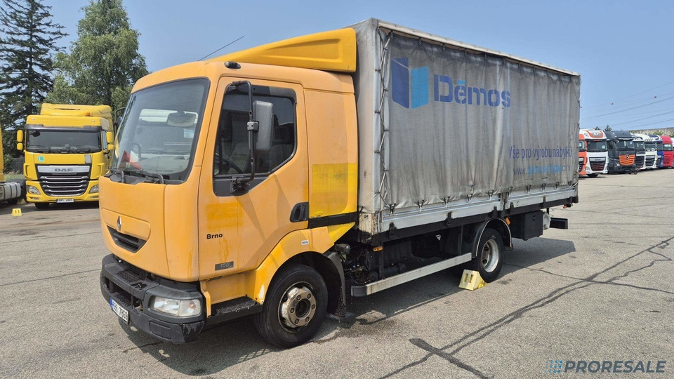 RENAULT MIDLUM 150.09/B EURO 3 - valník s plachtou - Kravas automašīna ar tentu: foto 2 RENAULT MIDLUM 150.09/B EURO 3 - valník s plachtou - Kravas automašīna ar tentu: foto 2