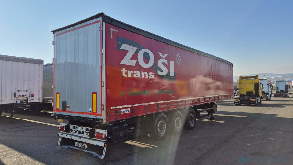 SCHMITZ CARGOBULL SCS 24/L - 13.62 - MULDA na přepravu svitků - Tenta puspiekabe: foto 3 SCHMITZ CARGOBULL SCS 24/L - 13.62 - MULDA na přepravu svitků - Tenta puspiekabe: foto 3
