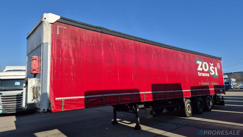 SCHMITZ CARGOBULL SCS 24/L - 13.62 - MULDA na přepravu svitků - Tenta puspiekabe: foto 2 SCHMITZ CARGOBULL SCS 24/L - 13.62 - MULDA na přepravu svitků - Tenta puspiekabe: foto 2