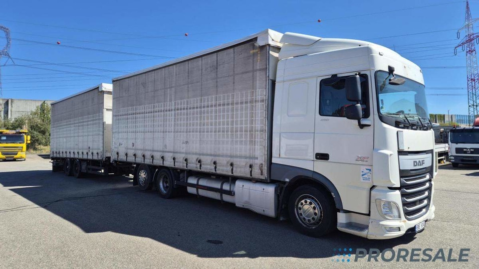 SCHWARZMÜLLER TPA 2/E - velkoobjemová souprava - prodejné jen s vozidlem DAF D1883K - cena je za celou soupravu - Kravas automašīna ar tentu: foto 2 SCHWARZMÜLLER TPA 2/E - velkoobjemová souprava - prodejné jen s vozidlem DAF D1883K - cena je za celou soupravu - Kravas automašīna ar tentu: foto 2