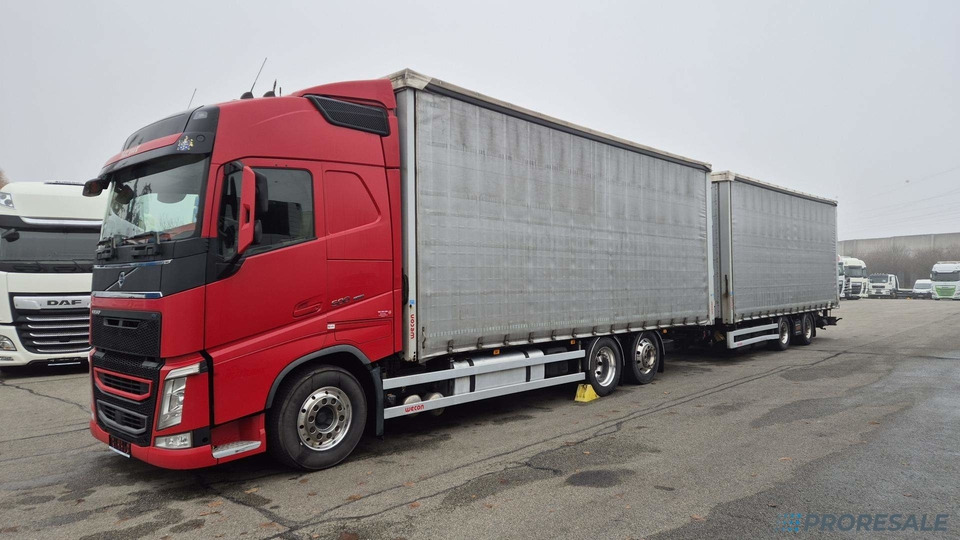 VOLVO FH 500 GLOBE XL EURO 6 - velkoobjemová souprava - prodejné jen s přívěsem WECON P0481W - cena je za celou soupravu - Kravas automašīna ar tentu: foto 2 VOLVO FH 500 GLOBE XL EURO 6 - velkoobjemová souprava - prodejné jen s přívěsem WECON P0481W - cena je za celou soupravu - Kravas automašīna ar tentu: foto 2