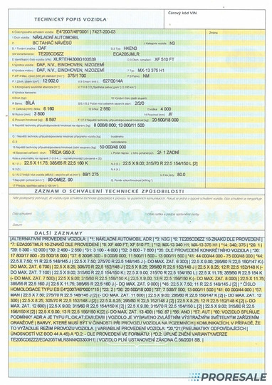 Vilcējs DAF XF 510 FT SSC EURO 6: foto 10