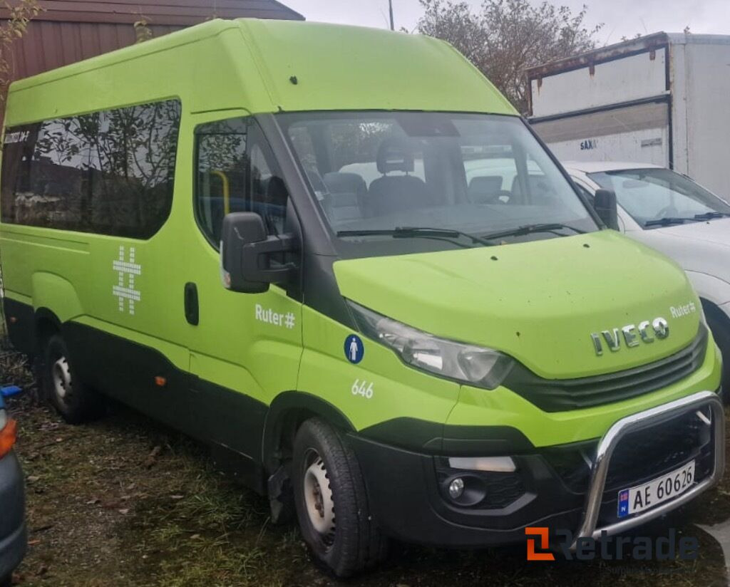 2016 Buss 10 seter IVECO DAILY Diesel EU-Godkjent - Mikroautobuss, Pasažieru furgons: foto 3 2016 Buss 10 seter IVECO DAILY Diesel EU-Godkjent - Mikroautobuss, Pasažieru furgons: foto 3