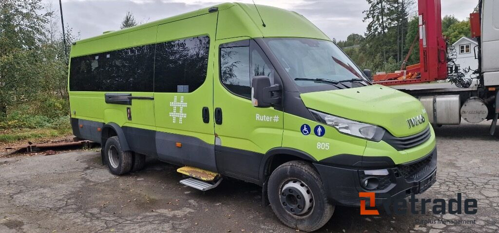2017 Buss 16 seter IVECO DAILY Bensin + gass EU-Godkjent - Mikroautobuss, Pasažieru furgons: foto 2 2017 Buss 16 seter IVECO DAILY Bensin + gass EU-Godkjent - Mikroautobuss, Pasažieru furgons: foto 2