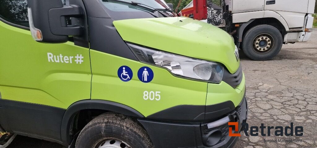 2017 Buss 16 seter IVECO DAILY Bensin + gass EU-Godkjent - Mikroautobuss, Pasažieru furgons: foto 4 2017 Buss 16 seter IVECO DAILY Bensin + gass EU-Godkjent - Mikroautobuss, Pasažieru furgons: foto 4