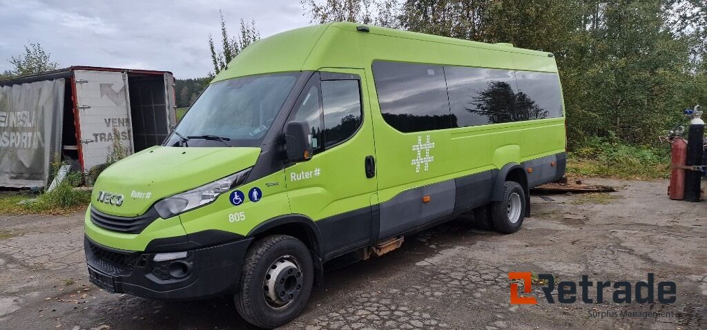 2017 Buss 16 seter IVECO DAILY Bensin + gass EU-Godkjent - Mikroautobuss, Pasažieru furgons: foto 1 2017 Buss 16 seter IVECO DAILY Bensin + gass EU-Godkjent - Mikroautobuss, Pasažieru furgons: foto 1