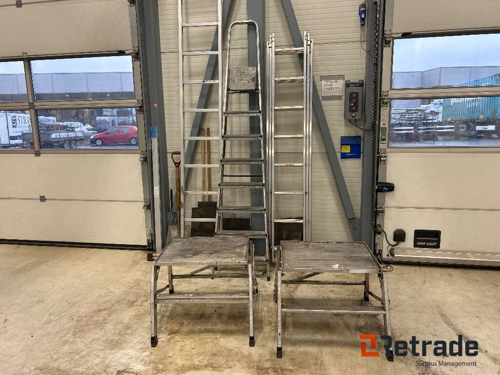 3 trapper og 2 stiger - Noliktavas tehnika: foto 1 3 trapper og 2 stiger - Noliktavas tehnika: foto 1