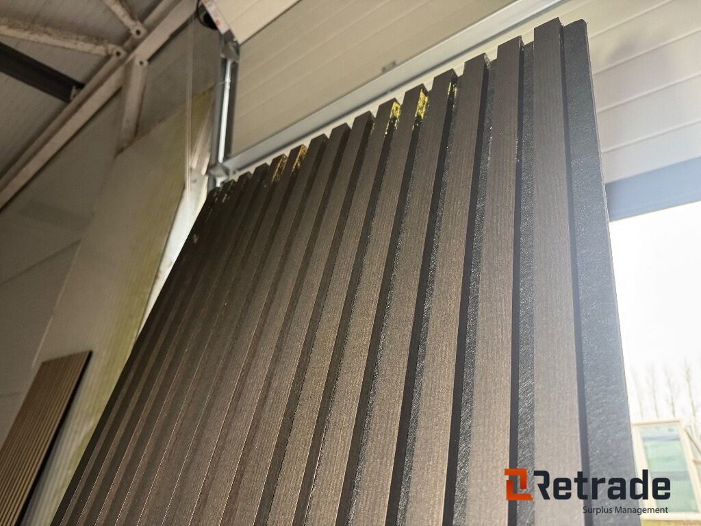 Jaunā Celtniecības maisītājs Akustikpanel Fibrotech 22x605x2440mm (unika25 Black oak): foto 8