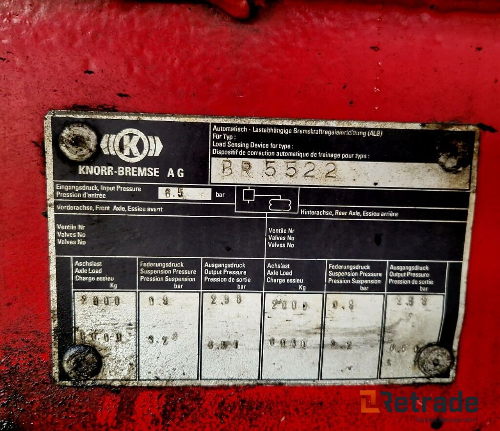 Asfalt- Semi komplett -Nor Slep 1998 - Puspiekabe pašizgāzējs: foto 3 Asfalt- Semi komplett -Nor Slep 1998 - Puspiekabe pašizgāzējs: foto 3