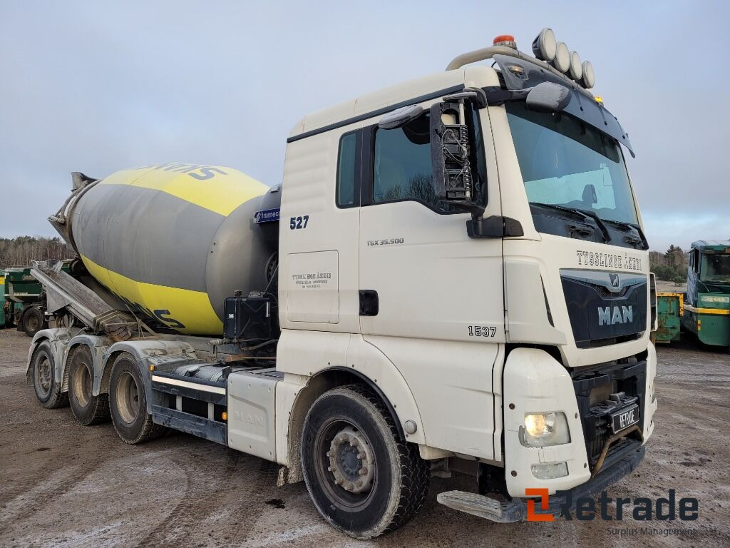 Betongbil betongroterare MAN TGX 35.500 8X4-4 BL Euro 6 - Betonvedējs: foto 3 Betongbil betongroterare MAN TGX 35.500 8X4-4 BL Euro 6 - Betonvedējs: foto 3