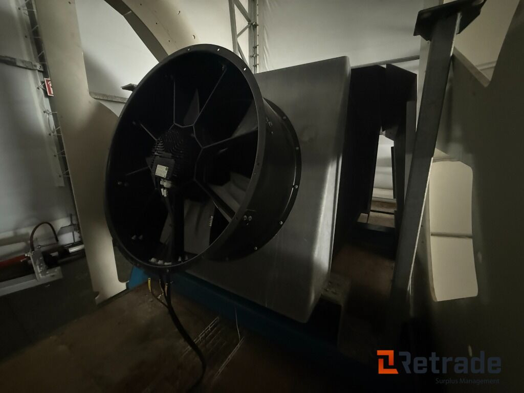 Blæser - EBM Pabst EC W3G990-IC12-05 på 20" platform - Celtniecības maisītājs: foto 3 Blæser - EBM Pabst EC W3G990-IC12-05 på 20" platform - Celtniecības maisītājs: foto 3