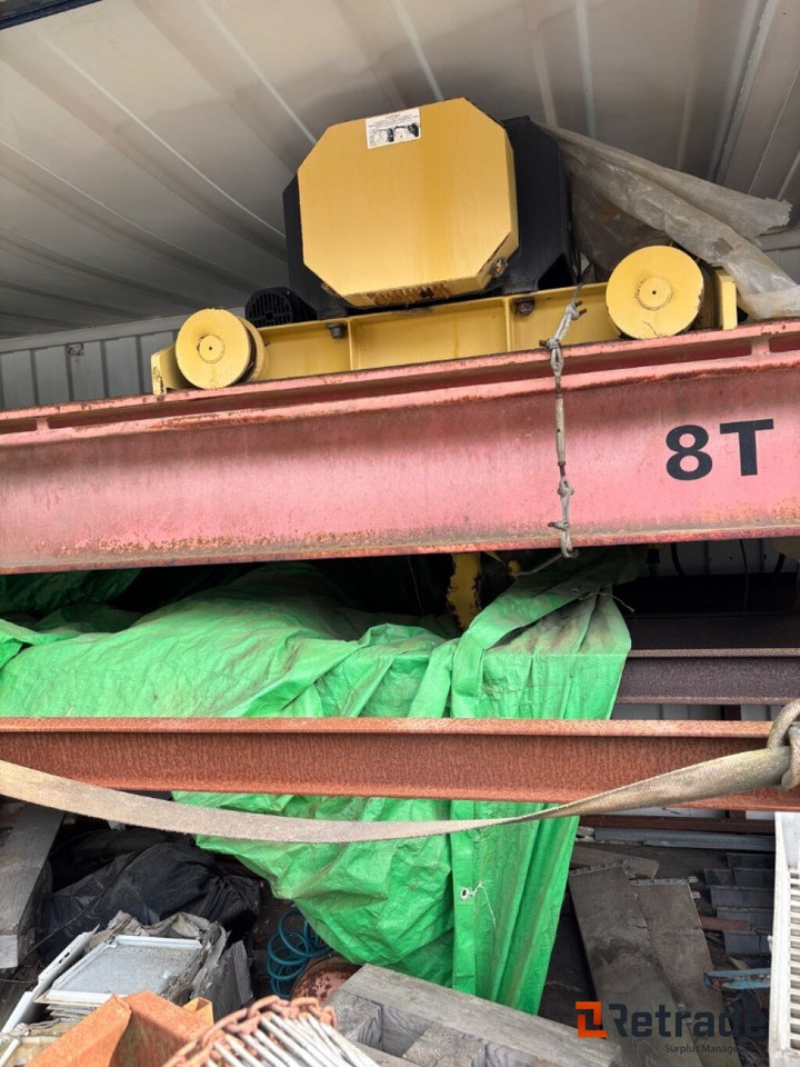 Construction crane Kone 8 ton Traverskran - Celtniecības tehnika: foto 1 Construction crane Kone 8 ton Traverskran - Celtniecības tehnika: foto 1