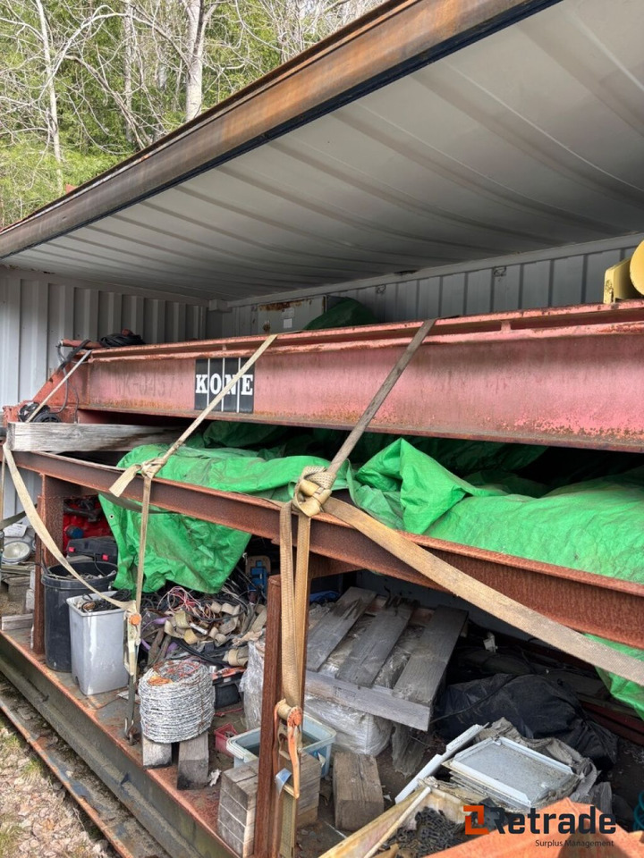 Construction crane Kone 8 ton Traverskran - Celtniecības tehnika: foto 2 Construction crane Kone 8 ton Traverskran - Celtniecības tehnika: foto 2