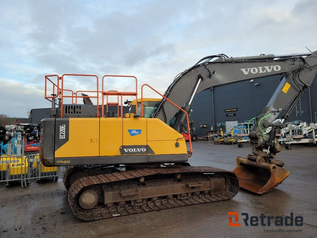 Grävmaskin Volvo EC220EL med grävsystem -2019 - Celtniecības tehnika: foto 4 Grävmaskin Volvo EC220EL med grävsystem -2019 - Celtniecības tehnika: foto 4