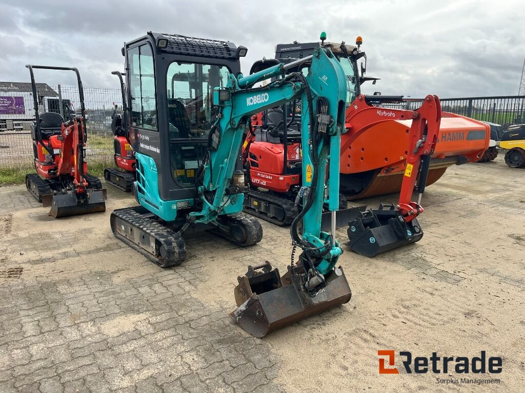 Minigraver KOBELCO SK17SR -3 E - Celtniecības tehnika: foto 4 Minigraver KOBELCO SK17SR -3 E - Celtniecības tehnika: foto 4