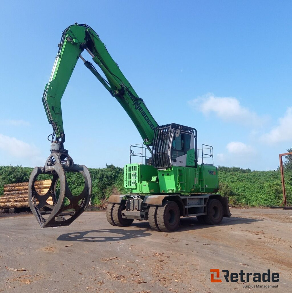 Sennebogen 735 E Hjullæsser. - Celtniecības tehnika: foto 1 Sennebogen 735 E Hjullæsser. - Celtniecības tehnika: foto 1