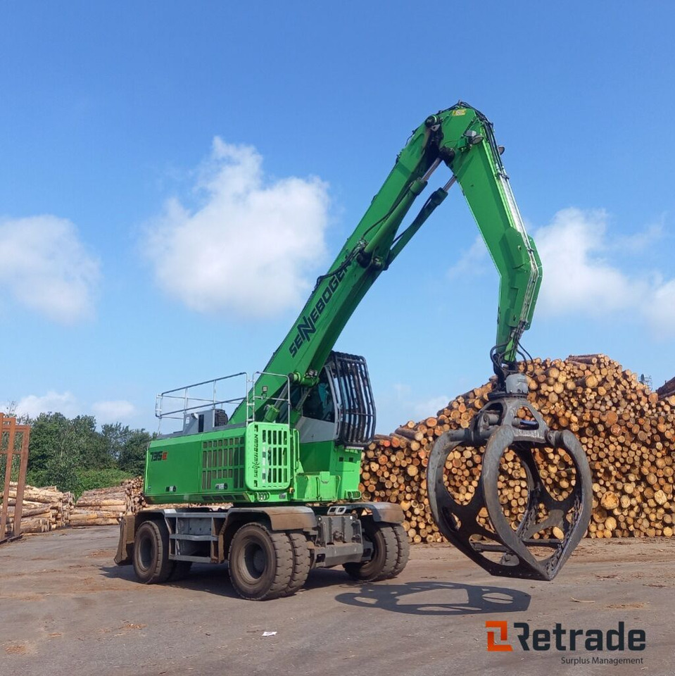 Sennebogen 735 E Hjullæsser. - Celtniecības tehnika: foto 5 Sennebogen 735 E Hjullæsser. - Celtniecības tehnika: foto 5