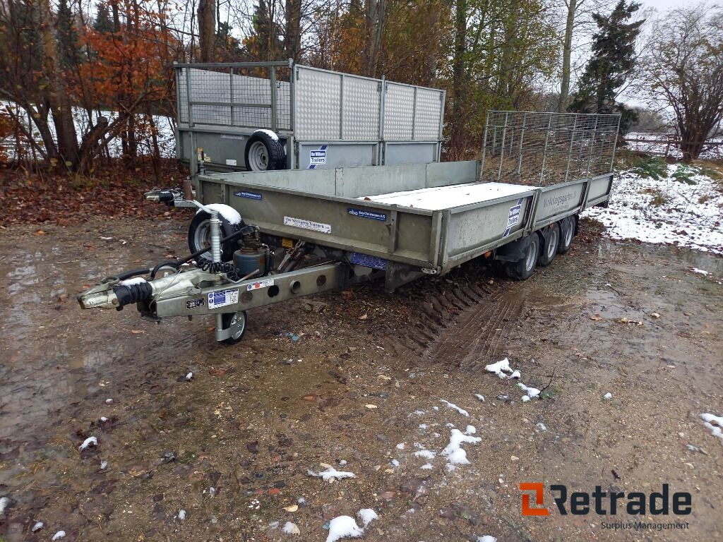 IFOR WILLIAMS TB TB5521-353 Maskintrailer - Bortu piekabe/ Platforma: foto 1 IFOR WILLIAMS TB TB5521-353 Maskintrailer - Bortu piekabe/ Platforma: foto 1