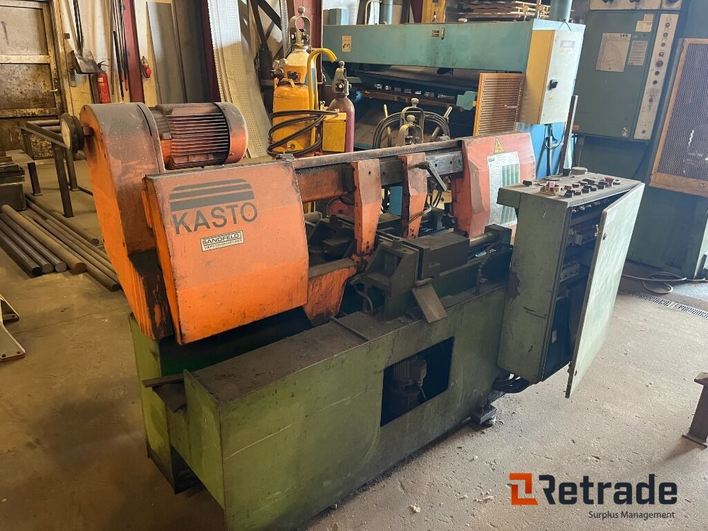 Industrimaskiner KASTO Båndsav SBA 220AU / BSM 220 BA - Industriālā iekārta: foto 1 Industrimaskiner KASTO Båndsav SBA 220AU / BSM 220 BA - Industriālā iekārta: foto 1