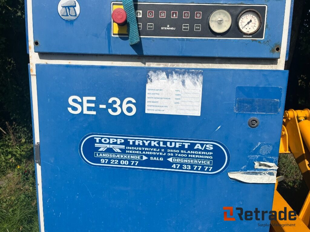Industrimaskiner Stenhøj SE 36 Stenhøj skruekompresser - Industriālā iekārta: foto 2 Industrimaskiner Stenhøj SE 36 Stenhøj skruekompresser - Industriālā iekārta: foto 2