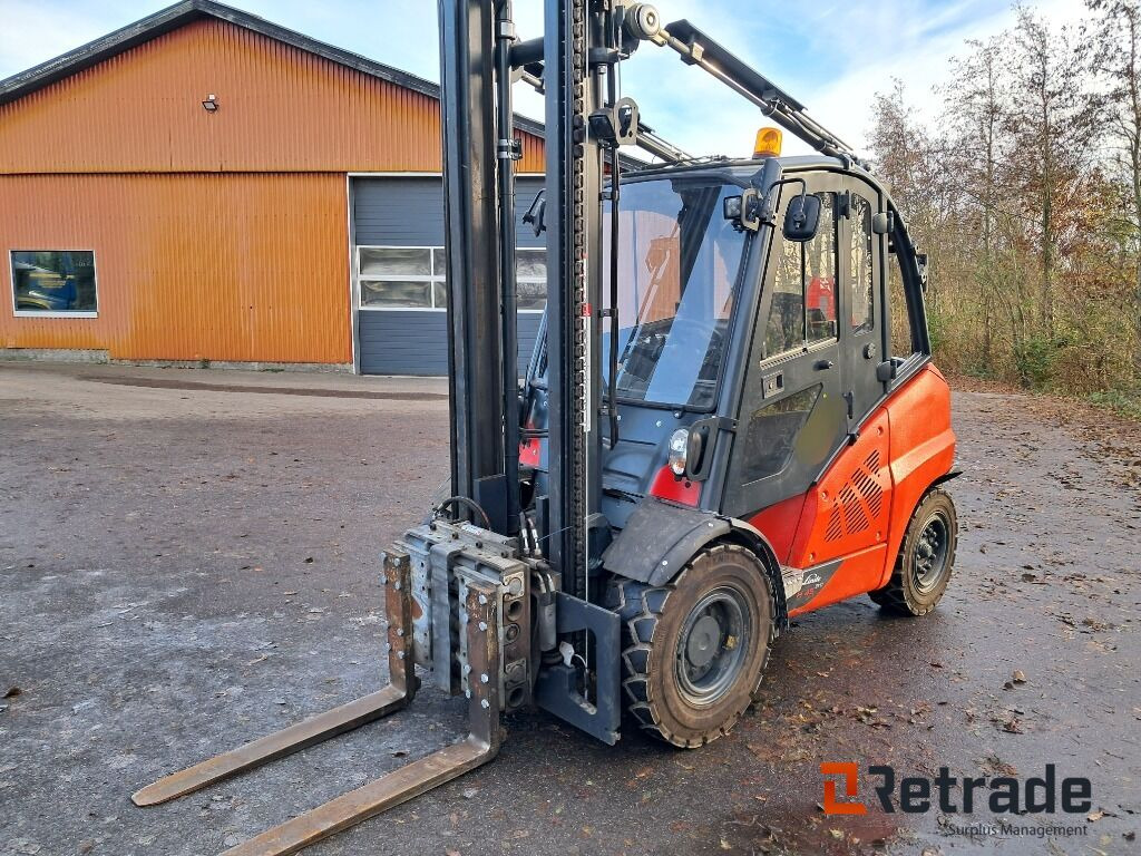 Truck Linde H45D-02 med Duplex mast og Combo-aggregator - Industriālā iekārta: foto 1 Truck Linde H45D-02 med Duplex mast og Combo-aggregator - Industriālā iekārta: foto 1