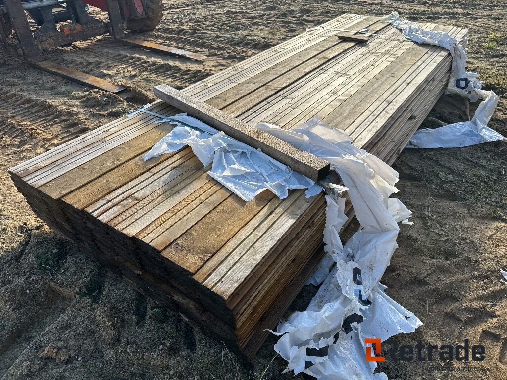Klinkbeklædning Pro træ 108stk 32x125mm 3 meter - Celtniecības maisītājs: foto 3 Klinkbeklædning Pro træ 108stk 32x125mm 3 meter - Celtniecības maisītājs: foto 3