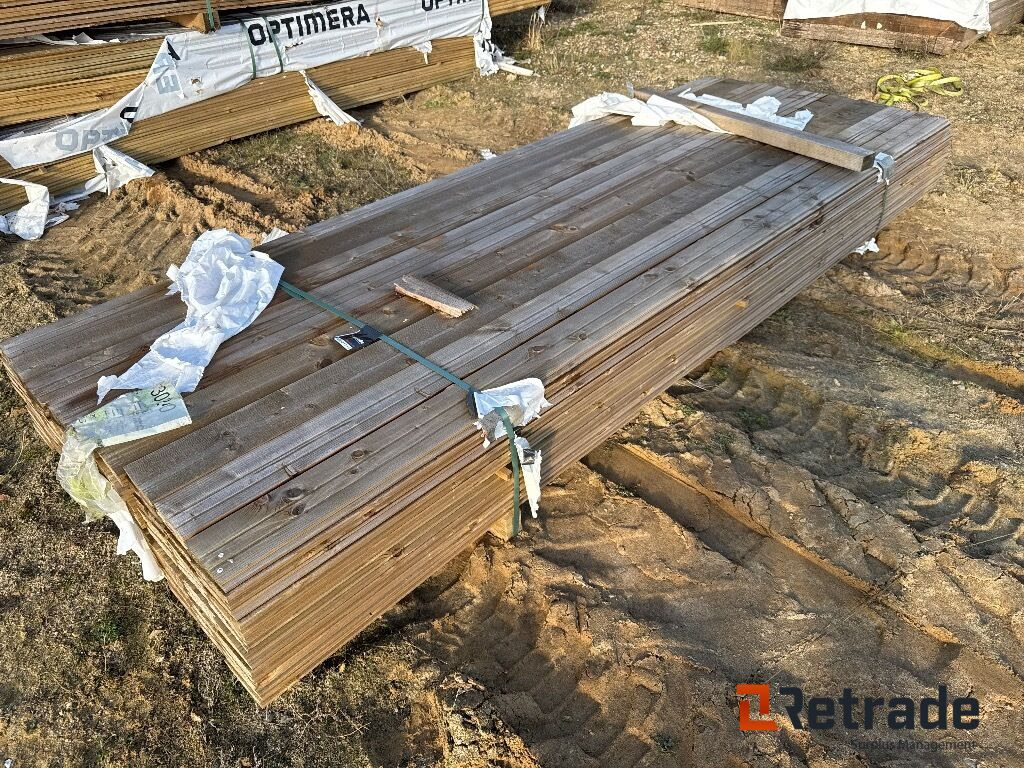 Klinkbeklædning Pro træ 108stk 32x125mm 3 meter - Celtniecības maisītājs: foto 1 Klinkbeklædning Pro træ 108stk 32x125mm 3 meter - Celtniecības maisītājs: foto 1