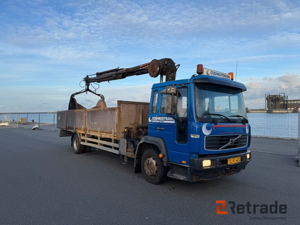Kranbil VOLVO FL 612 - Bortu kravas automašīna/ Platforma, Kravas auto ar manipulatoru: foto 2 Kranbil VOLVO FL 612 - Bortu kravas automašīna/ Platforma, Kravas auto ar manipulatoru: foto 2
