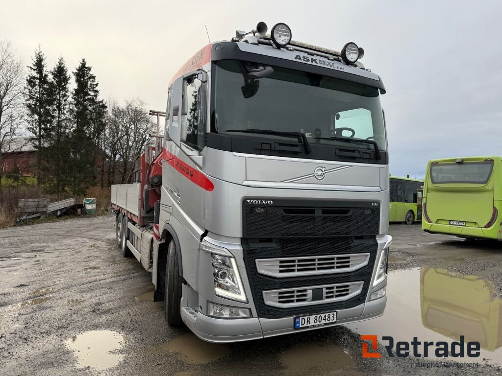 Kranbil Volvo FH500 6x2 - Bortu kravas automašīna/ Platforma, Kravas auto ar manipulatoru: foto 4 Kranbil Volvo FH500 6x2 - Bortu kravas automašīna/ Platforma, Kravas auto ar manipulatoru: foto 4