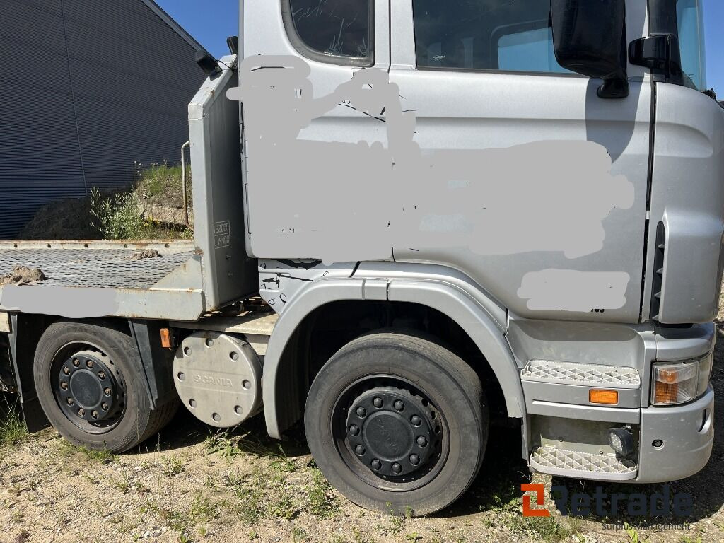 Lastbil SCANIA 8X4 Maskintransporter med Hydrauliske slidsker - Autovedējs: foto 5 Lastbil SCANIA 8X4 Maskintransporter med Hydrauliske slidsker - Autovedējs: foto 5