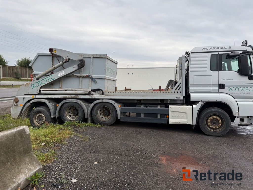 Liftdumper MAN TGS 35.440 4 akslet EU Godkjent - Būvgružu konteineru vedējs: foto 4 Liftdumper MAN TGS 35.440 4 akslet EU Godkjent - Būvgružu konteineru vedējs: foto 4
