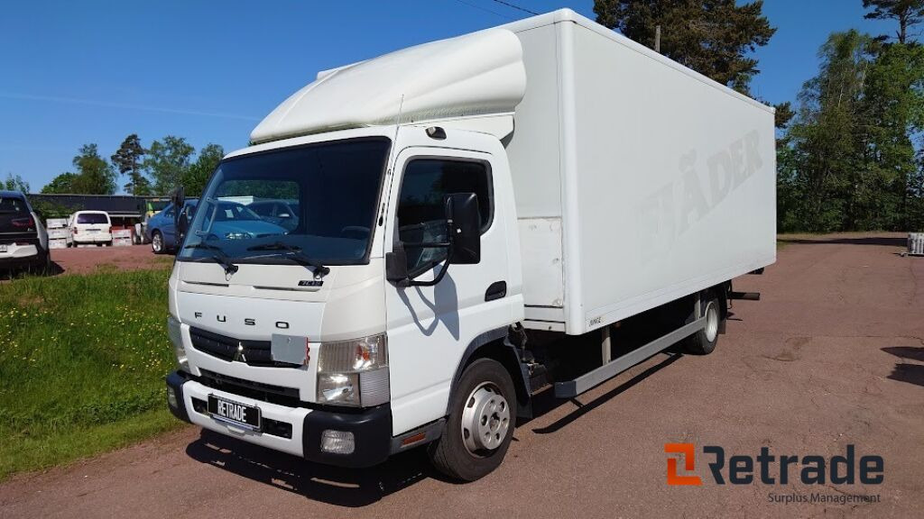Mitsubishi Fuso (Canter) 2013 - Kravas automašīna ar slēgto virsbūvi: foto 1 Mitsubishi Fuso (Canter) 2013 - Kravas automašīna ar slēgto virsbūvi: foto 1