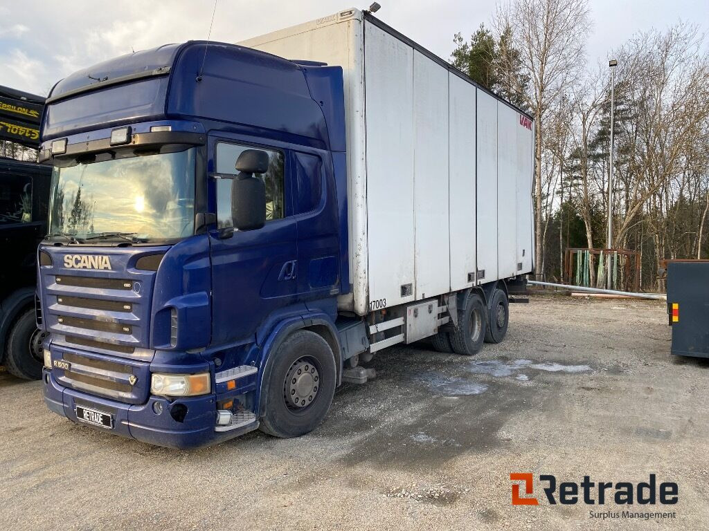 Skåpbil Scania R500LB6X2*4MNB Renoveringsobjekt - Kravas automašīna ar slēgto virsbūvi: foto 1 Skåpbil Scania R500LB6X2*4MNB Renoveringsobjekt - Kravas automašīna ar slēgto virsbūvi: foto 1