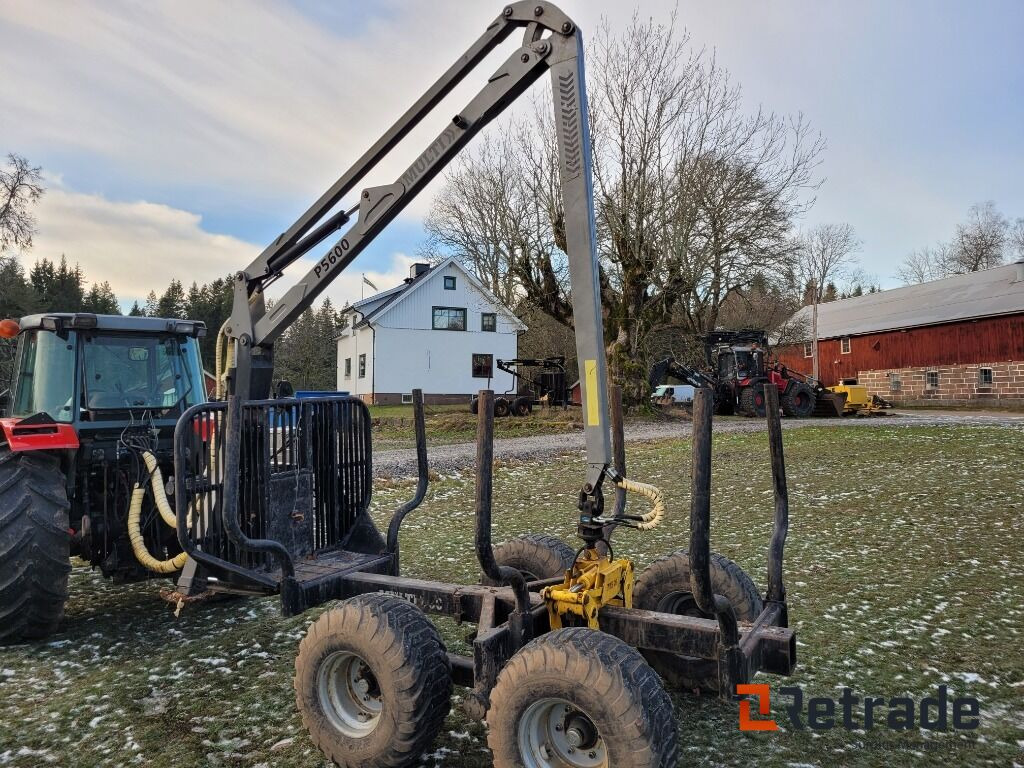 Skogsvagn Huggarvagn med kran Trejon Multiforest MF90 - Meža piekabe: foto 4 Skogsvagn Huggarvagn med kran Trejon Multiforest MF90 - Meža piekabe: foto 4