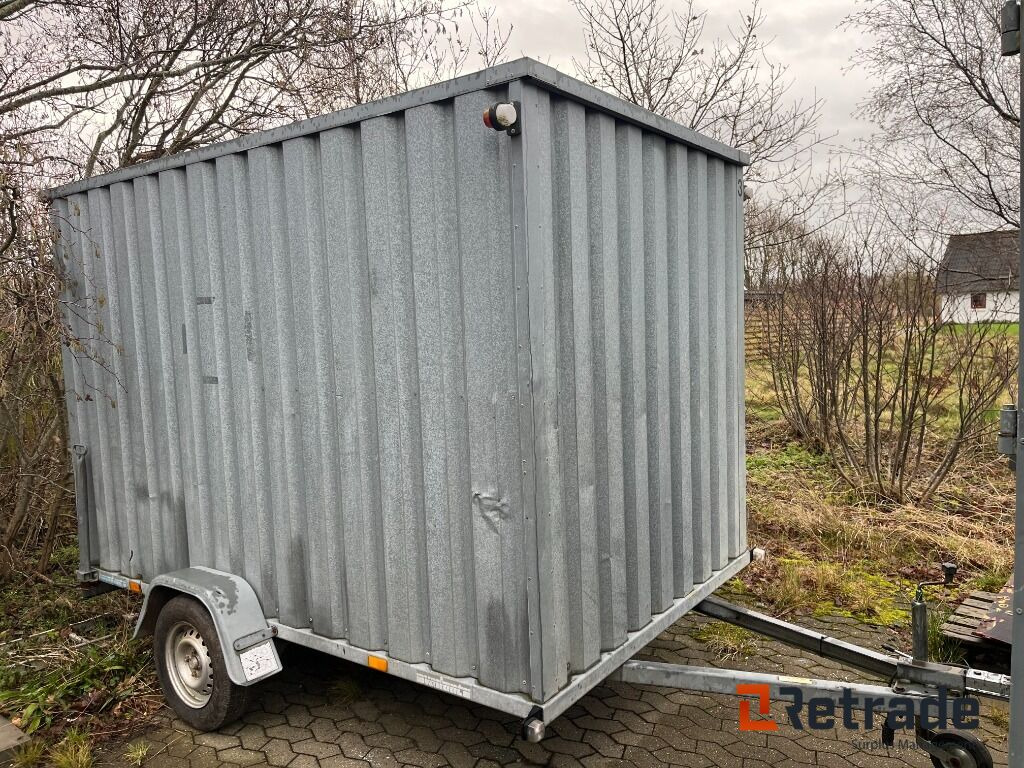 Trailer Variant Lukket Materiale trailer METAL - Piekabe slēgtā virsbūve: foto 4 Trailer Variant Lukket Materiale trailer METAL - Piekabe slēgtā virsbūve: foto 4
