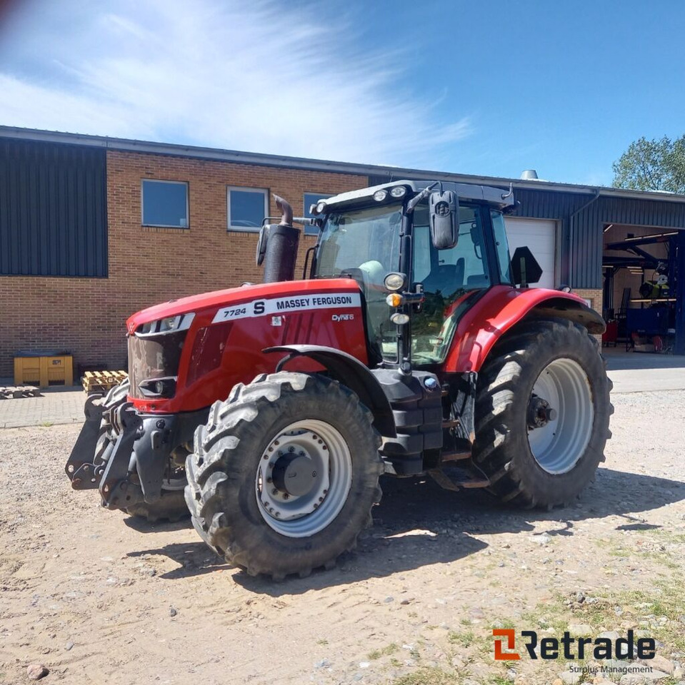 Traktor Massey Ferguson 7724 S 4WD Traktor Dyna 6 - Traktors: foto 1 Traktor Massey Ferguson 7724 S 4WD Traktor Dyna 6 - Traktors: foto 1
