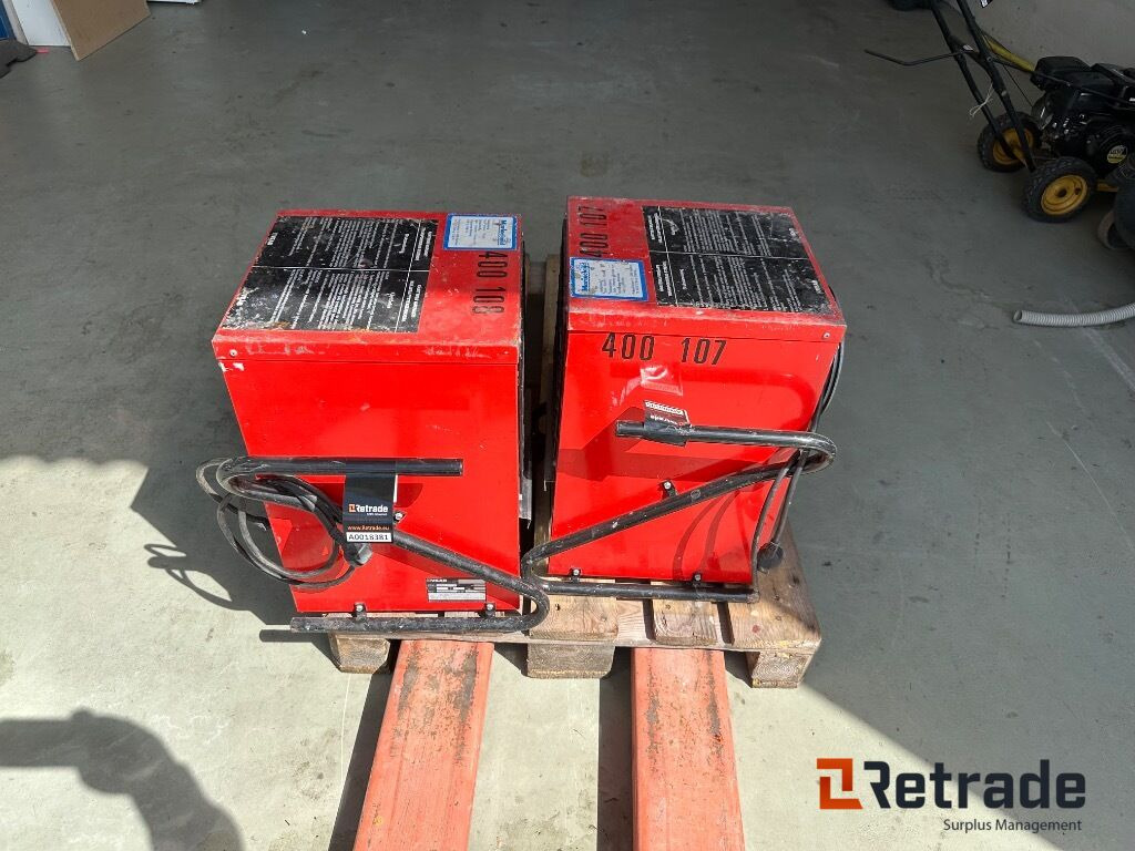 VEAB LAF40 2 stk Varme blæser - Celtniecības sildītājs: foto 1 VEAB LAF40 2 stk Varme blæser - Celtniecības sildītājs: foto 1