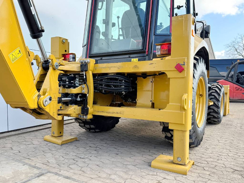 Jaunā Ekskavators-iekrāvējs Cat 424 4WD - Hammer Lines / Airco / Side Shift: foto 18