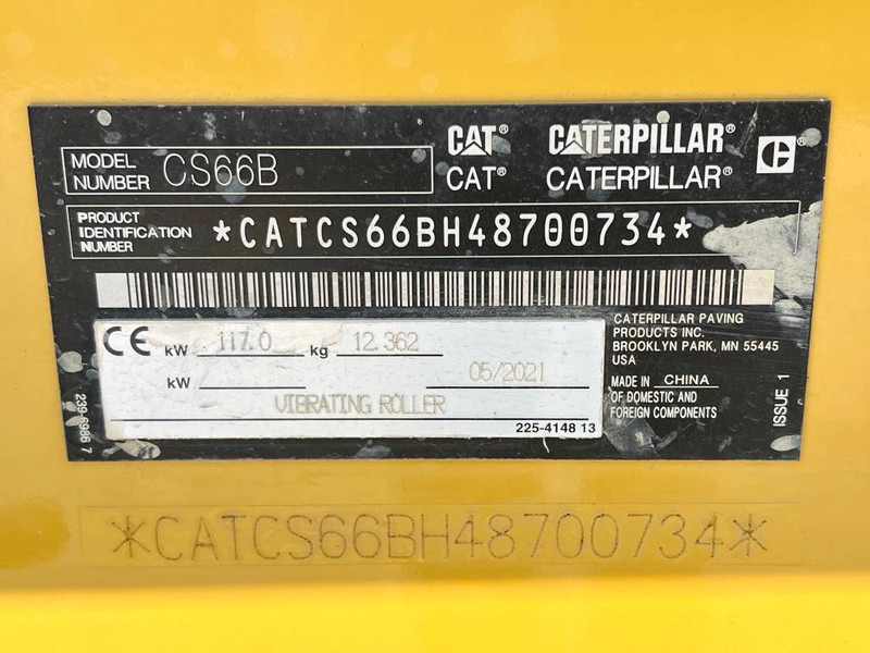 Veltnis Cat CS66B Excellent Condition / Low Hours / CE: foto 20