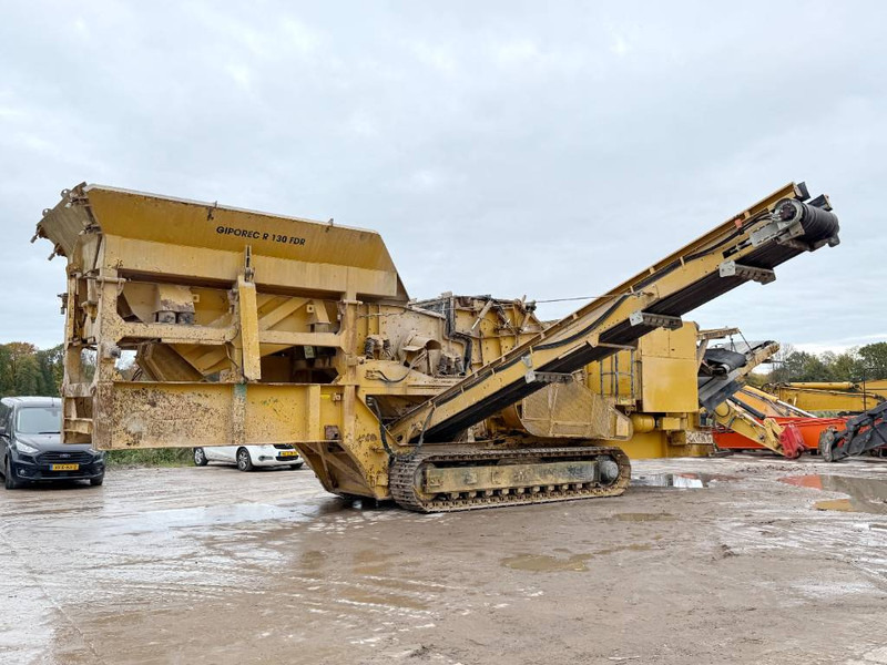 GIPO Giporec R130 FDR - Side Conveyor / Caterpillar C15 - Drupinātājs: foto 1 GIPO Giporec R130 FDR - Side Conveyor / Caterpillar C15 - Drupinātājs: foto 1