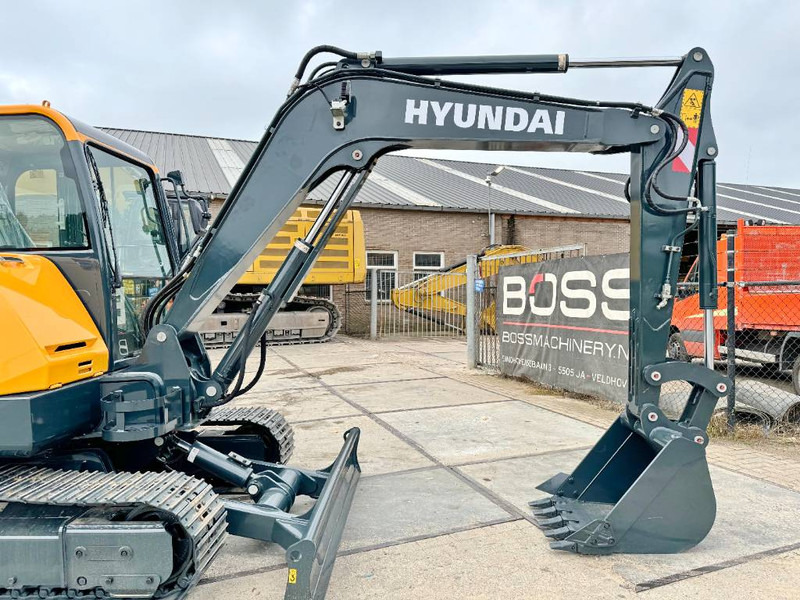 Mini-ekskavators Hyundai HX60 - New / Unused / 2024 Model: foto 10