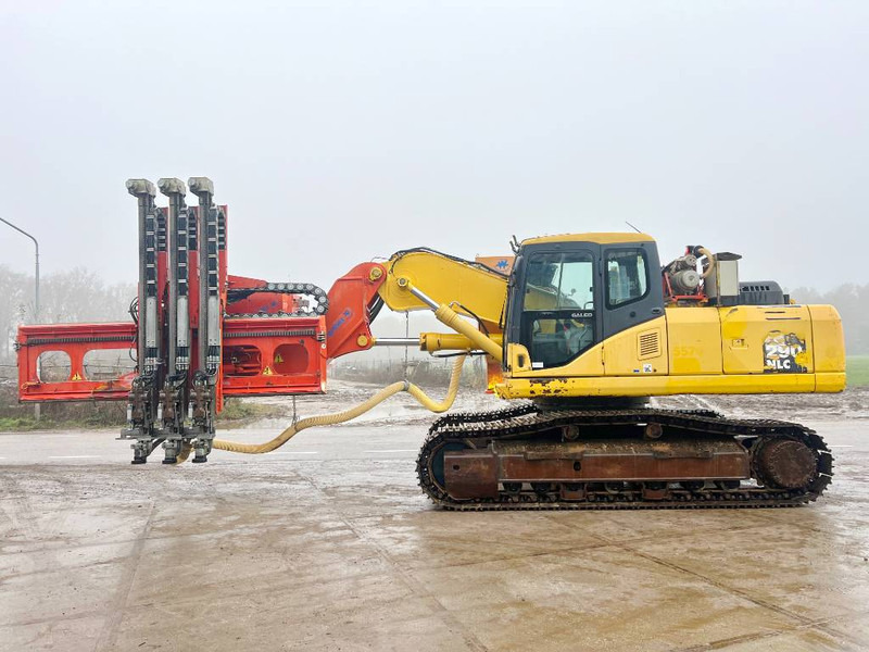 Komatsu PC290NLC-7K + Wimmer Jura Luna 3.100 Drill - Kāpurķēžu ekskavators: foto 1 Komatsu PC290NLC-7K + Wimmer Jura Luna 3.100 Drill - Kāpurķēžu ekskavators: foto 1