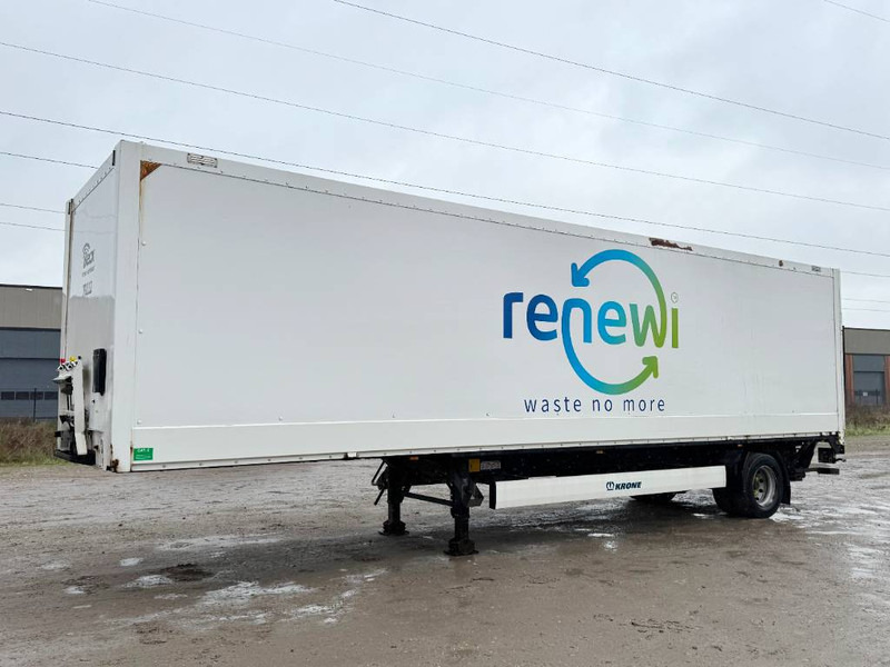 Krone SEK 10 - Tailgate / Forced Steering - Puspiekabe slēgtā virsbūve: foto 1 Krone SEK 10 - Tailgate / Forced Steering - Puspiekabe slēgtā virsbūve: foto 1