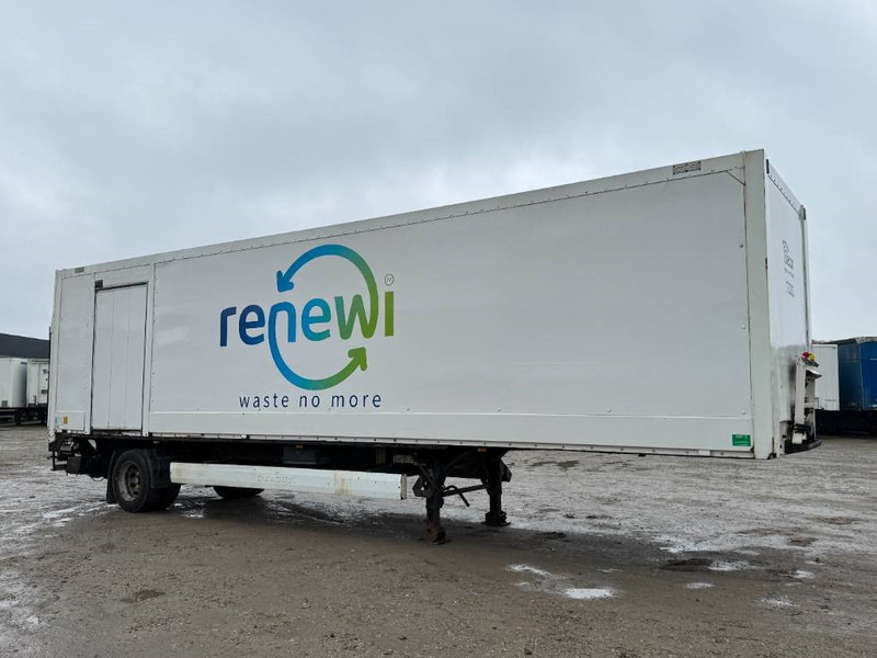 Krone SEK 10 - Tailgate / Forced Steering - Puspiekabe slēgtā virsbūve: foto 5 Krone SEK 10 - Tailgate / Forced Steering - Puspiekabe slēgtā virsbūve: foto 5