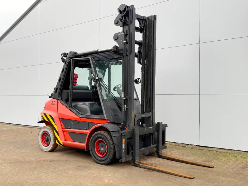 Linde H60T-03 - Side Shift / Duplex / German Machine - Gāzes iekrāvējs: foto 5 Linde H60T-03 - Side Shift / Duplex / German Machine - Gāzes iekrāvējs: foto 5