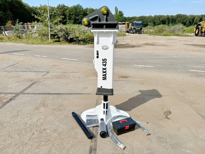 Maxx 435 Hammer / 6-9ton / hydraulic breaker / NE - Hidrauliskais āmurs - Celtniecības tehnika: foto 1 Maxx 435 Hammer / 6-9ton / hydraulic breaker / NE - Hidrauliskais āmurs - Celtniecības tehnika: foto 1