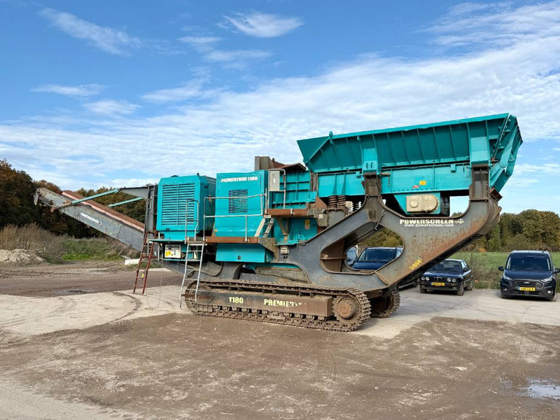 Powerscreen Premiertrak 1180 - Jaw Crusher / CAT Engine - Mobilais drupinātājs: foto 1 Powerscreen Premiertrak 1180 - Jaw Crusher / CAT Engine - Mobilais drupinātājs: foto 1