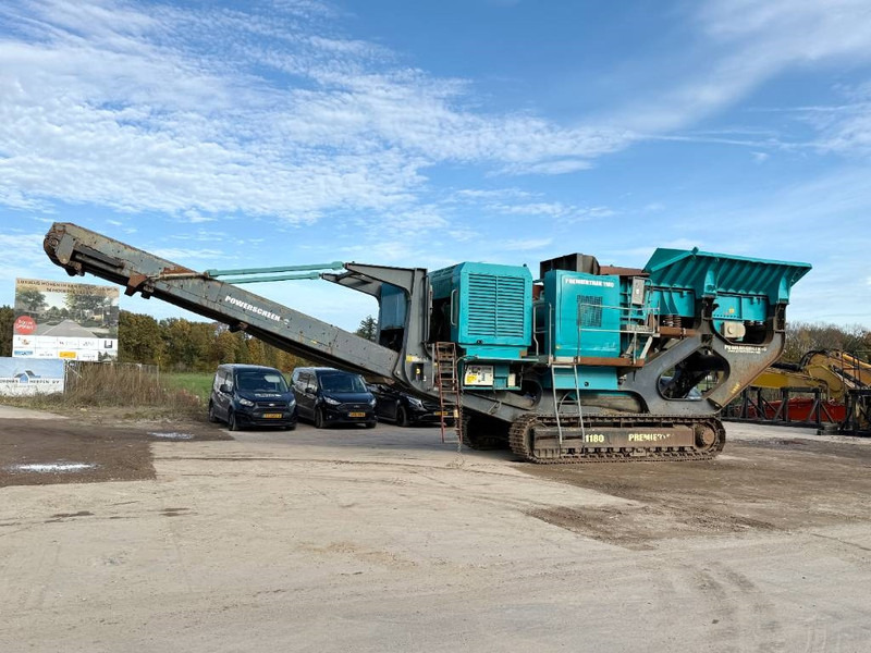 Powerscreen Premiertrak 1180 - Jaw Crusher / CAT Engine - Mobilais drupinātājs: foto 2 Powerscreen Premiertrak 1180 - Jaw Crusher / CAT Engine - Mobilais drupinātājs: foto 2
